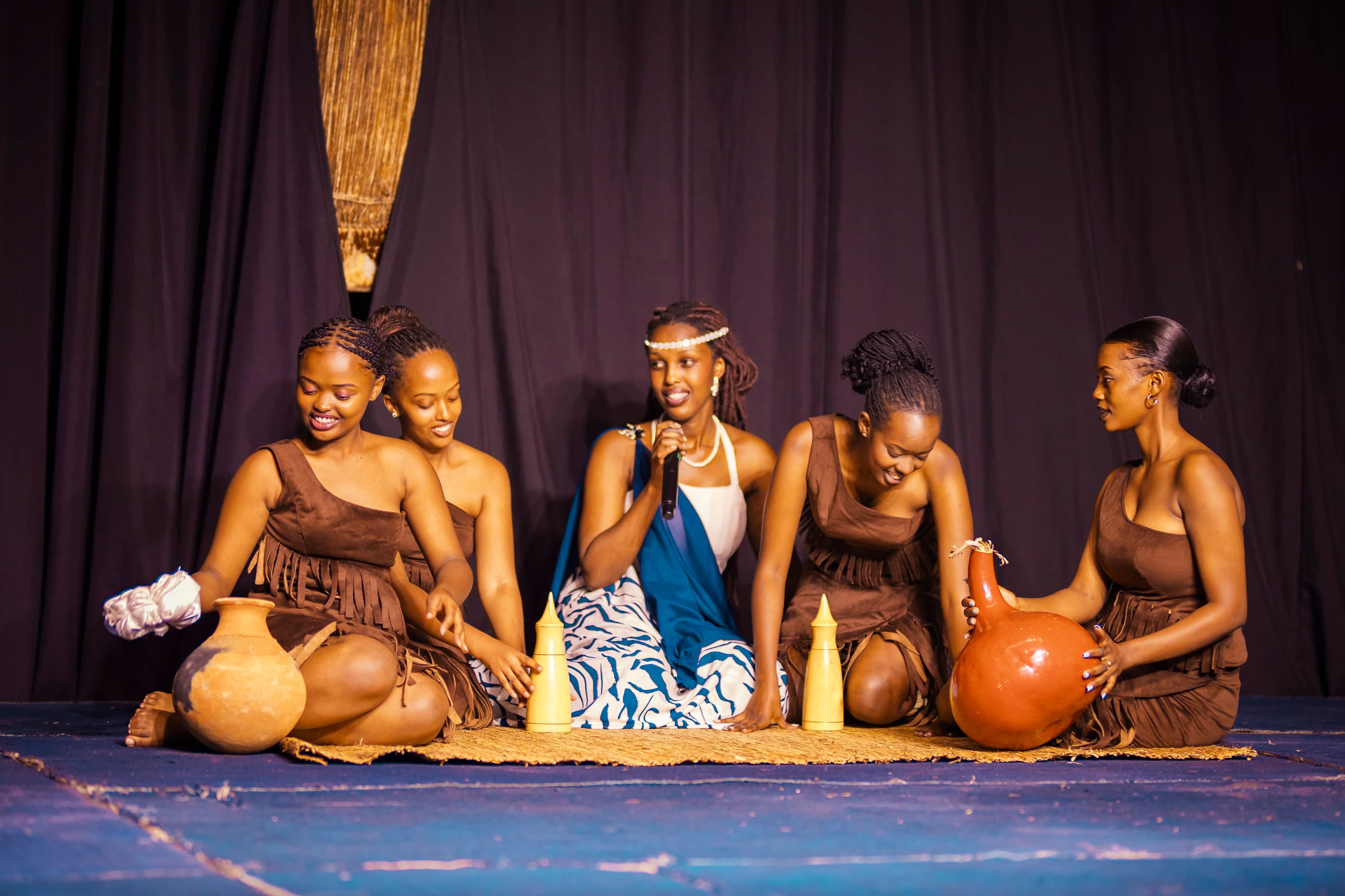 Indangamirwa dancers performing at an event